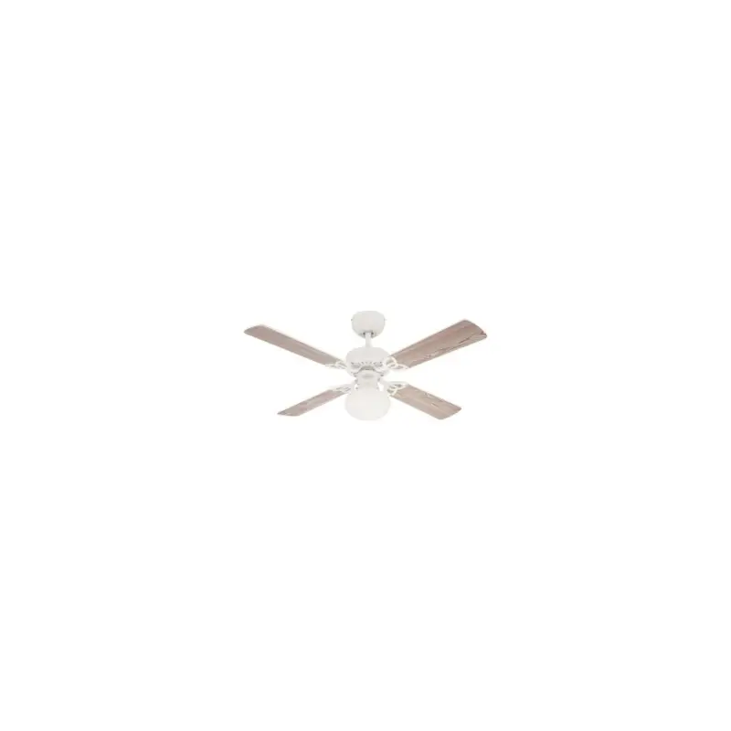 Prix Cassé Ventilateur de plafond Vegas 105cm Blanc Pin