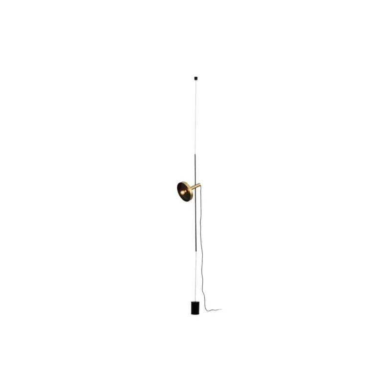 Prix Cassé Lampadaire Suspendu Whizz Noir Or satiné 1x15W E27