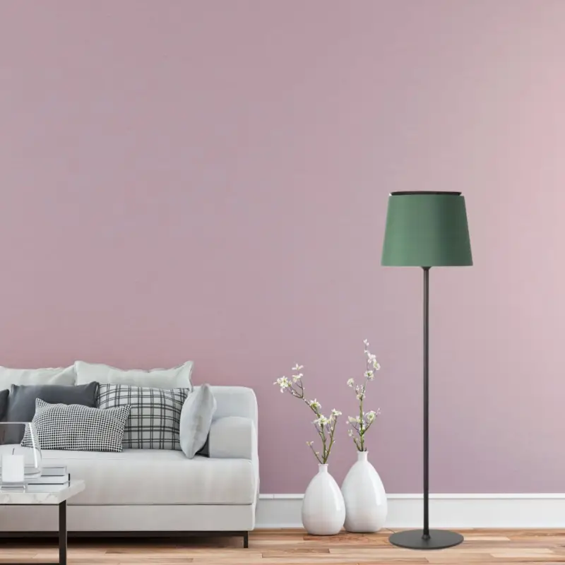 Livraison Express Lampadaire Savoy Noir Vert H1600 1x15W E27