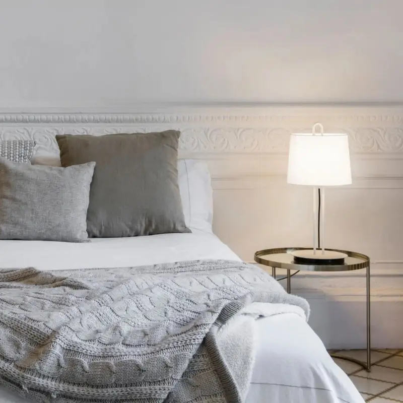 Lampe Montreal Blanc H540 1x15W E27 Réduction