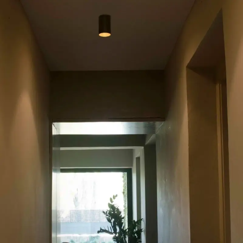 Plafonnier Stan Noir 1x8W GU10 LED Prix Choc
