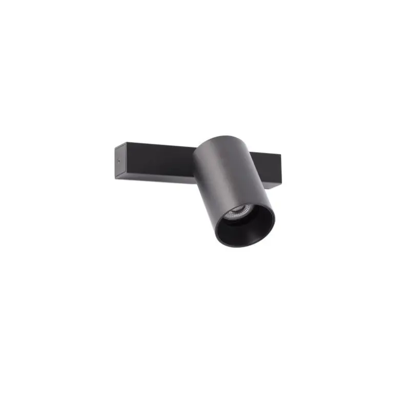 Meilleur Choix Applique Murale Stan Noir H142 1x8W GU10 LED