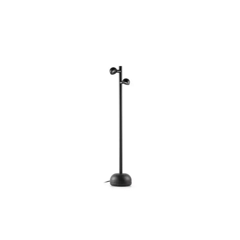 Meilleur Prix Borne Potelet Extérieur Brot Noir 2x20W LED