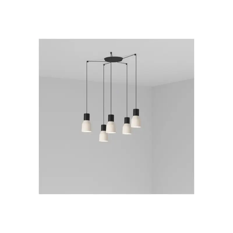 Commander Vite Suspension Kombo Beige L- 5x15W E27
