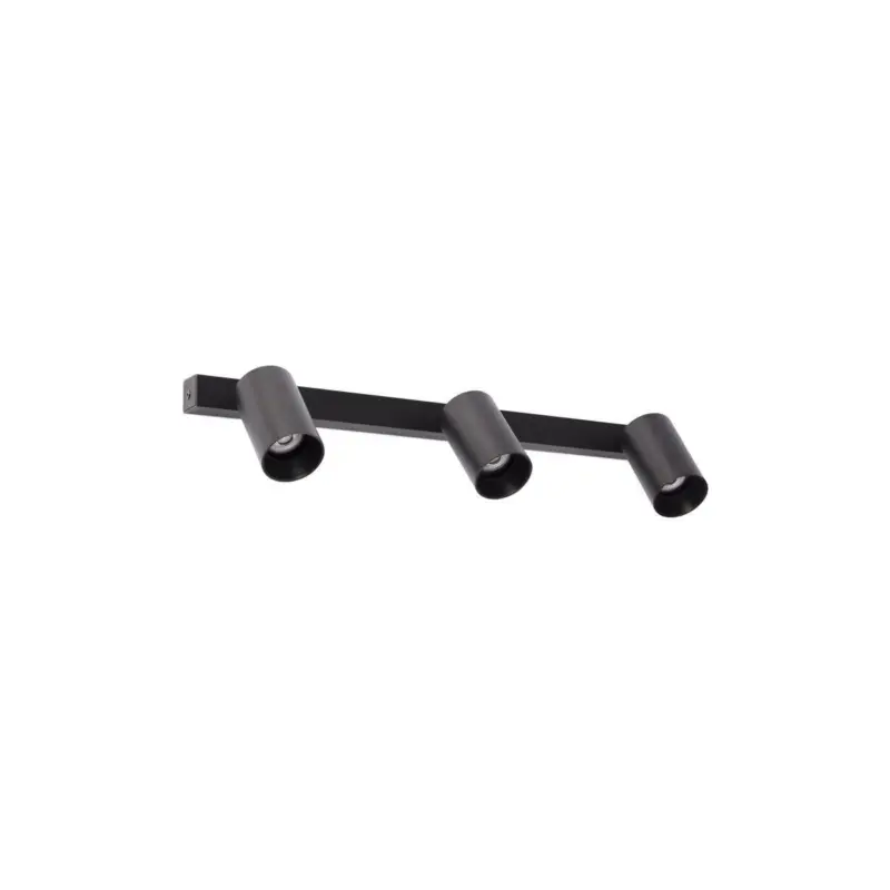 Applique Murale Stan Noir 3x8W GU10 LED Quantité Limitée