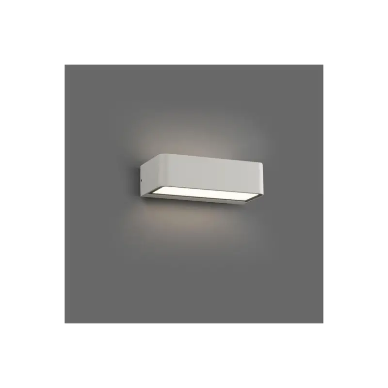 Applique Murale Extérieure Takua Blanc 1x10W SMD LED Jusqu'à Épuisement Des Stocks