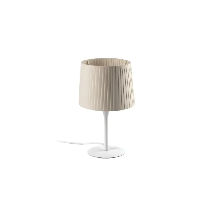 Pas Cher Lampe Samba Blanc 1x15W E27