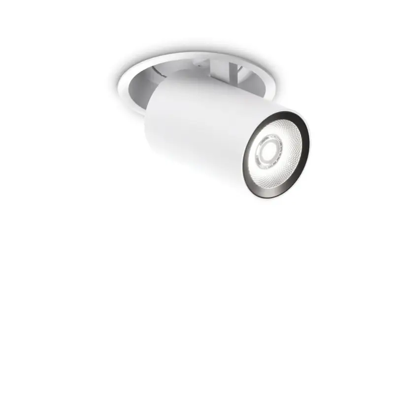 Spot encastrable NOVA Blanc Noir 1x12W 4000k Produit De Marque