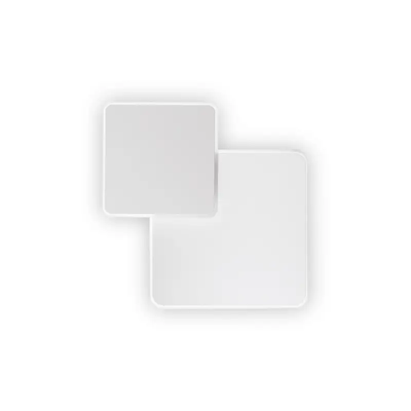 Applique murale Carrée POUCHE Blanc 1x14W Usine Directe