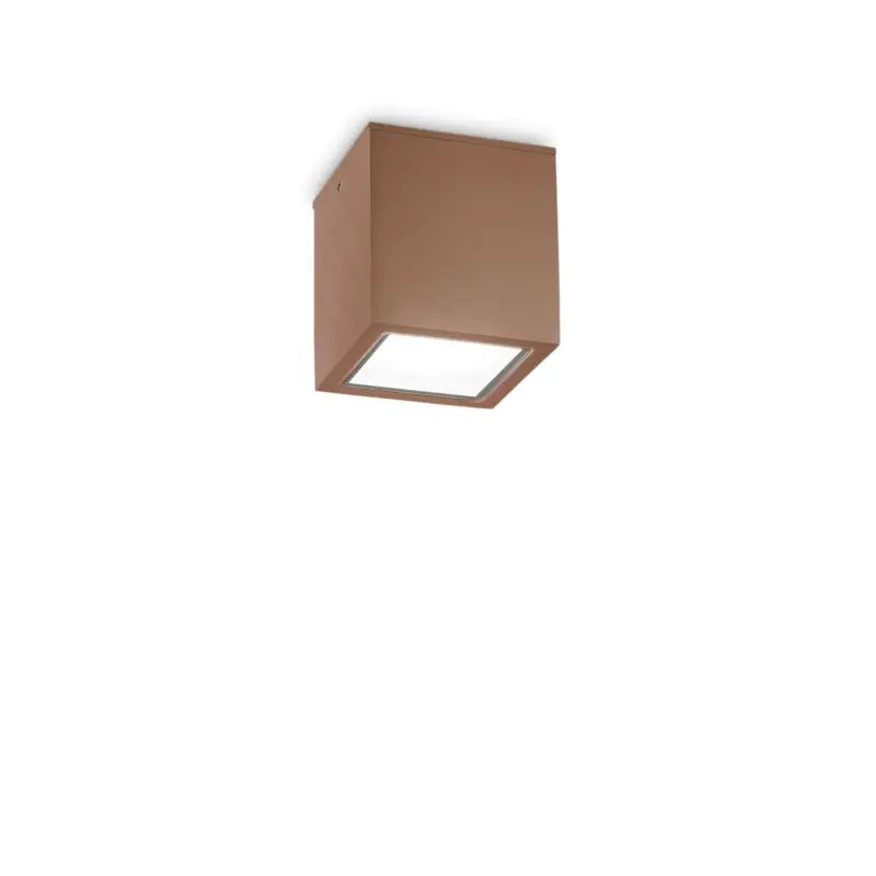 Top Vente Plafonnier Extérieur Marron TECHO Cafe 1x20W H9,5