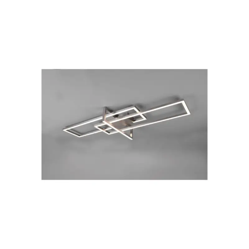 Meilleure Vente Plafonnier Salinas Nickel mat 1x34W SMD LED