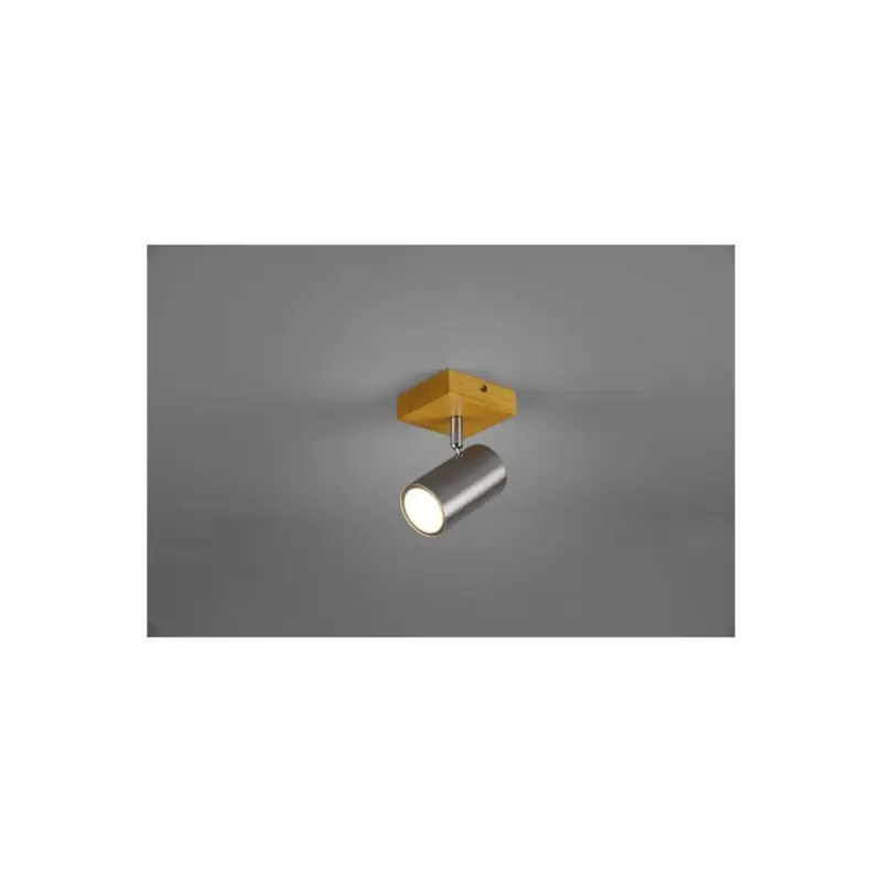 Commander Maintenant Plafonnier Marley Nickel mat 1x15W GU10