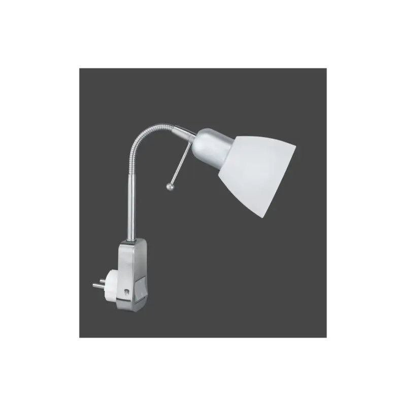Seulement Aujourd&rsquo;hui Applique murale Ligara Nickel mat 1x40W E14