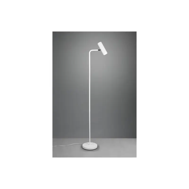 Dernier Modèle Lampadaire Marley Blanc mat 1x5W GU10