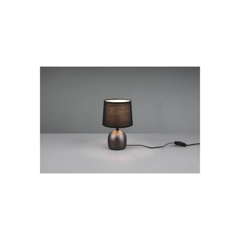 Lampe Malu Nickel antique 1x40W E14 Vente Directe