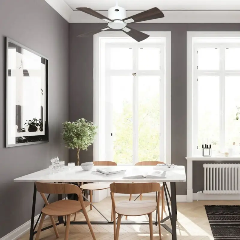 Ventilateur Plafond Eco Neo III 92cm Blanc Noyer Cerisier WiFi Meilleur Prix