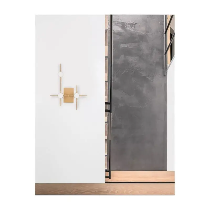 Affaire À Saisir Applique Murale ATOMO Or LED 3x2,4 W