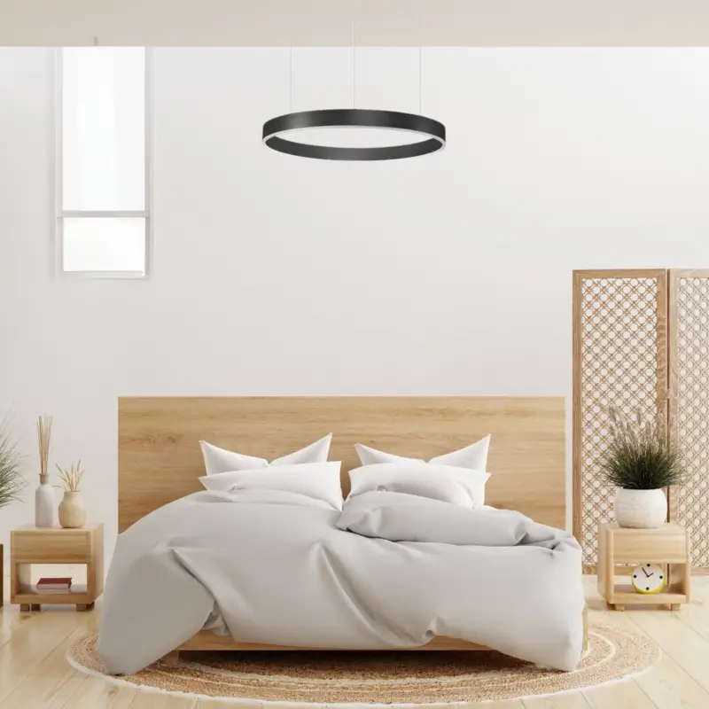 Suspension MOTIF Noir LED 40 W Meilleure Vente