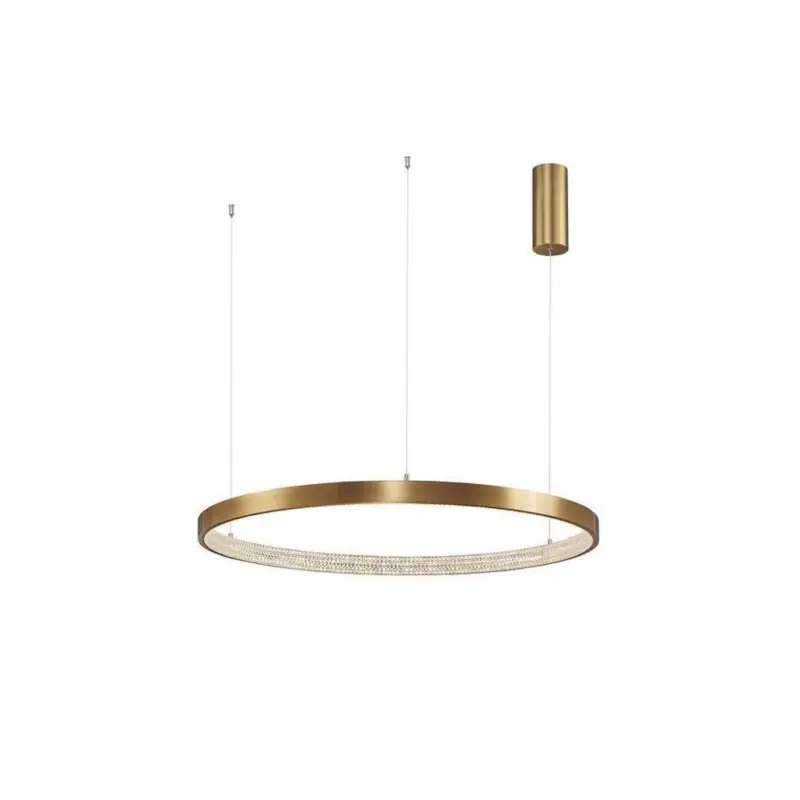 Nouveauté Suspension PRESTON Or Antique LED 50 W