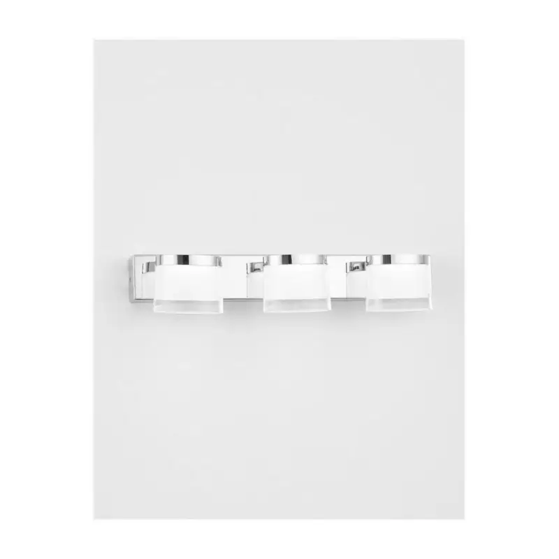 Prix Choc Applique Murale Salle de Bain SABIA Chrome LED 15 W