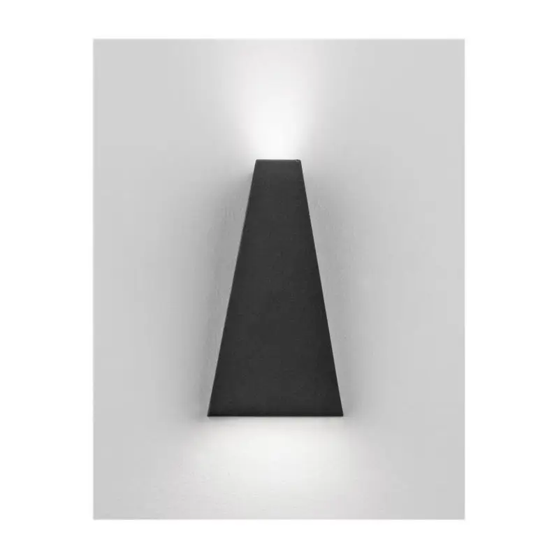 Prix Réduit Applique Murale Extérieure MILEY Sable Noir LED 6 W