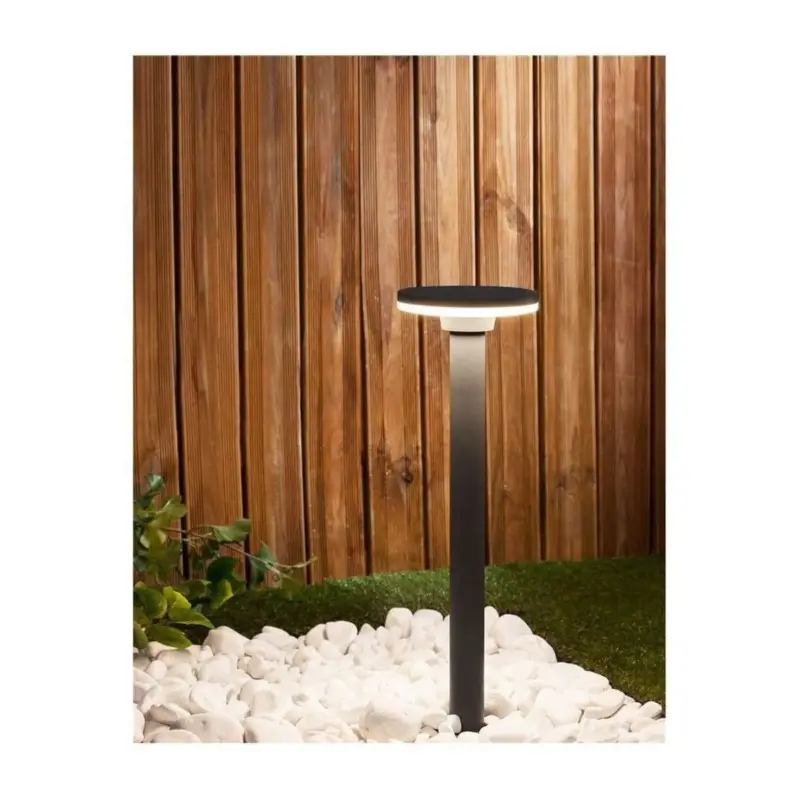 Meilleur Choix Borne Lumineuse Extérieure SUITE Gris Foncé LED 12 W