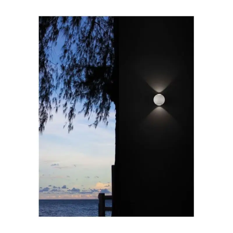 Applique Extérieur COMO Blanc LED 2x5 W Haute Qualité