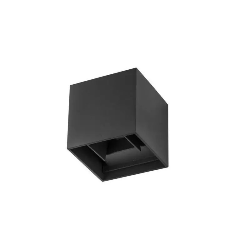 Applique Murale Extérieure COMO Noir LED 2x3 W Achat Immédiat