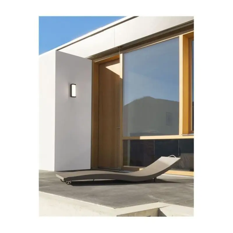 Livraison Express Applique Murale Extérieure KEEN Gris Foncé LED 12 W