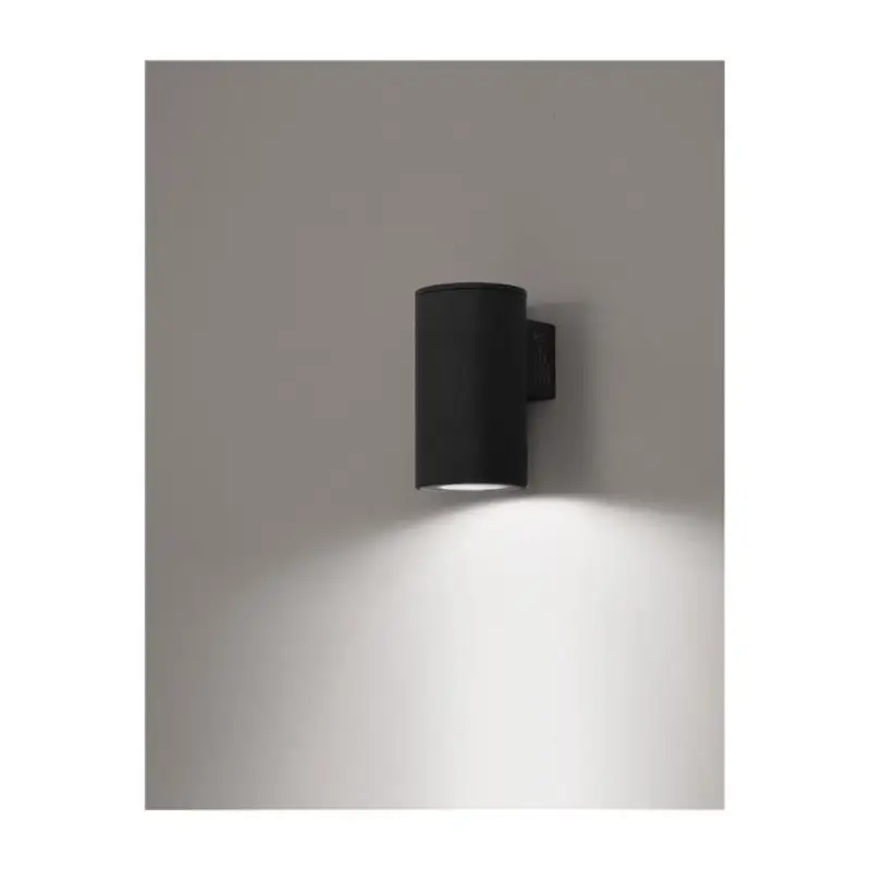Commande En Gros Applique Murale Extérieure ALP Noir LED 2×10 W
