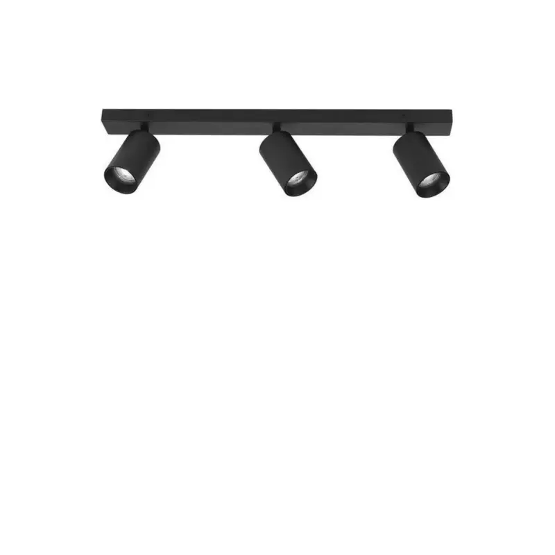 Affaire À Saisir Plafonnier TOD Sable Noir GU10 3x10 W L55