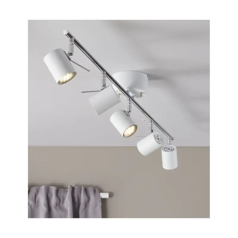Marque Plafonnier Hyssna 5x50W GU10 Blanc