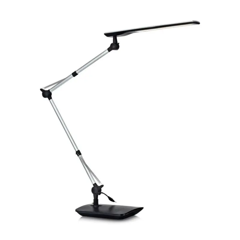 Lampe Architecte Study 1x5W LED Noir Argenté Prix Cassé
