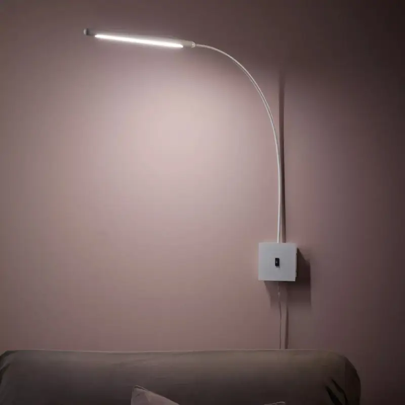 Certifié Applique Murale Antenna 1x6W LED Blanc