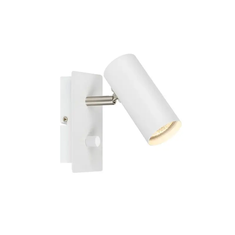 Applique Chambre Barcelona 1x12W GU10 Blanc Solde