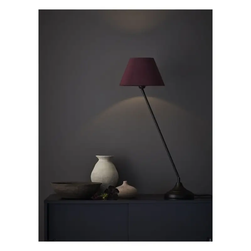 Lampe Garda 1x40W E27 Noir Violet Satisfait Ou Remboursé