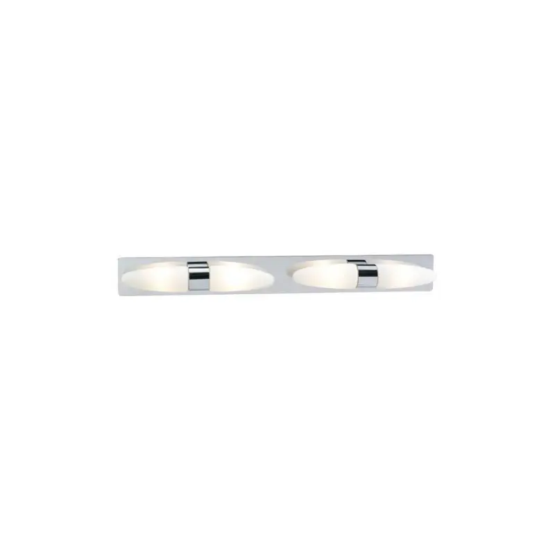 Nouvelle Collection Applique Murale Bullet 4x40W E14 Chromé Blanc