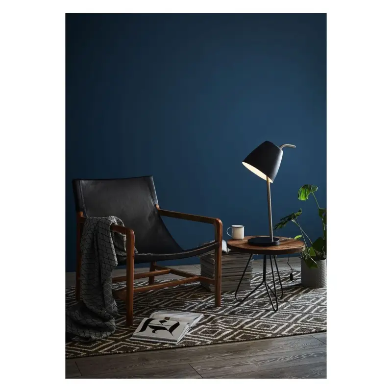 Bon Plan Lampe Spin 1x40W E27 Acier Noir