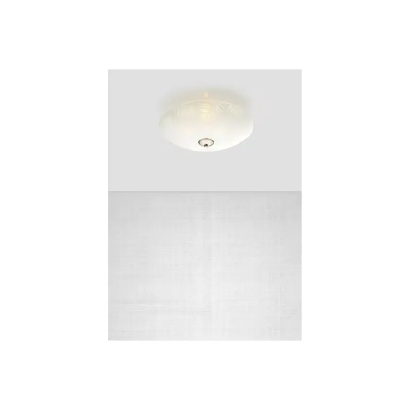 Super Prix Plafonnier Blad 2x40W E14 Acier Blanc