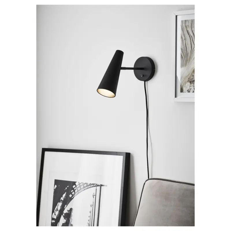 Offre Du Jour Applique Tête de Lit Peak 1x40W E14 Noir