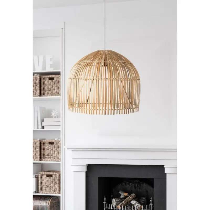 Jusqu'à Épuisement Des Stocks Suspension Bali 1x10W E27 Bambou