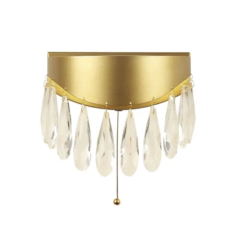 Applique Interrupteur Jewel 5W LED Or Cristal Commande En Gros