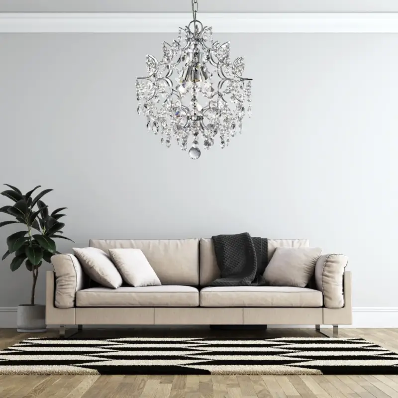 Offre Du Jour Suspension Harrietta 3x40W E14 Chrome