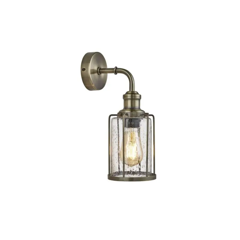 Retour Gratuit Applique Murale Pipes 1x40W E27 Laiton