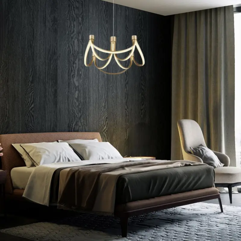 Bon Marché Suspension Signature 42W LED Or