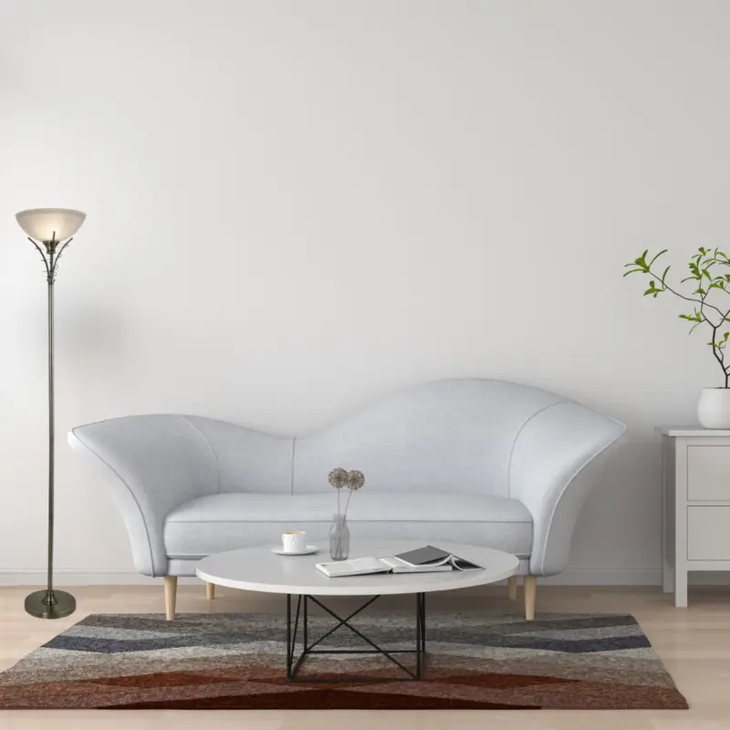 Lampadaire Linea 1x60W E27 Laiton Offre Du Jour