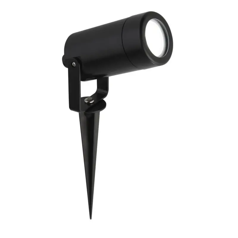 Retour Gratuit Spot à piquer Extérieur Spikey 1x10W GU10 Noir
