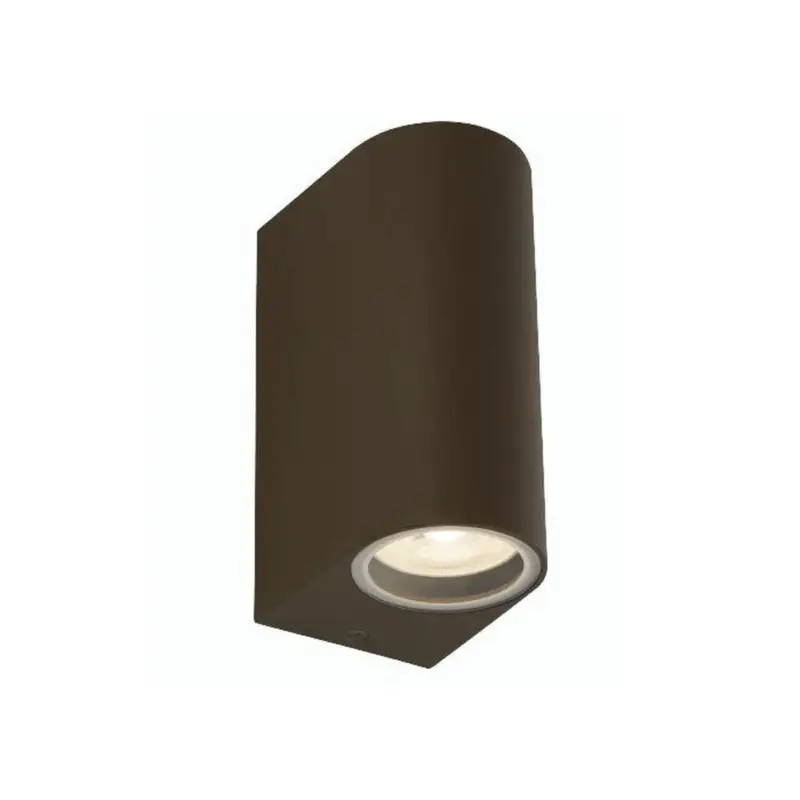 Applique Murale Extérieur Eiffel 2x35W GU10 Brun Rouillé Soldes