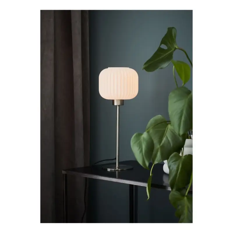 Lampe Sober 1x40W E14 Acier Blanc Prix Cassé