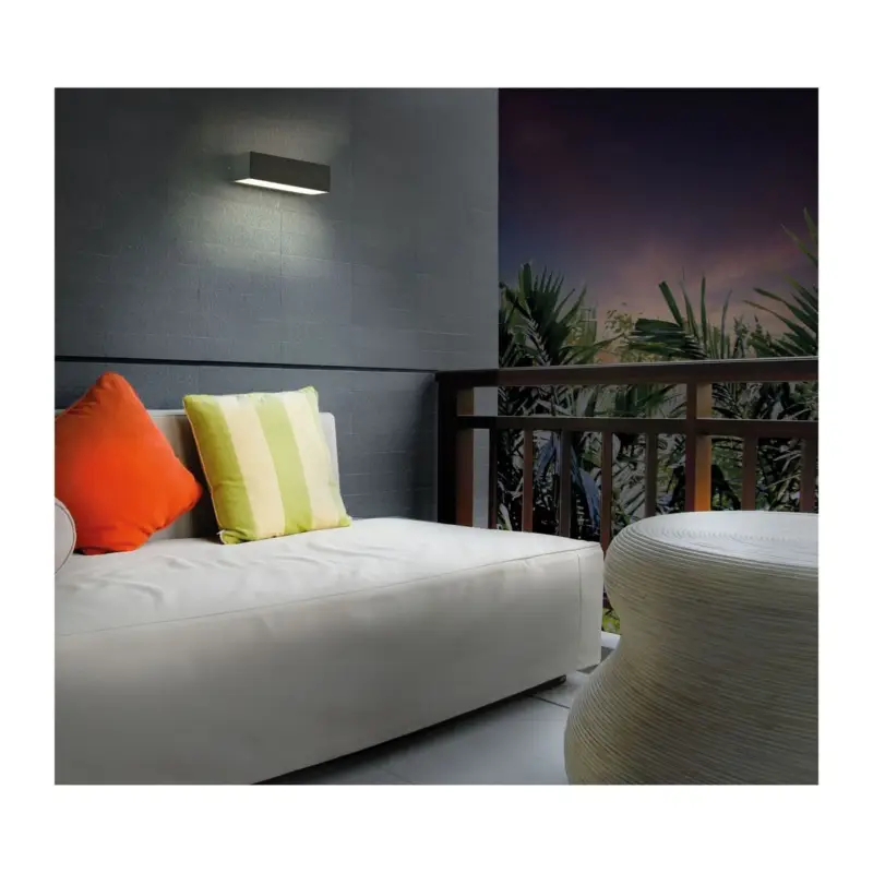 Applique Murale Draco 2x5W LED Anthracite Pas Cher